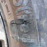 MRF Tyres — Cut in tyre