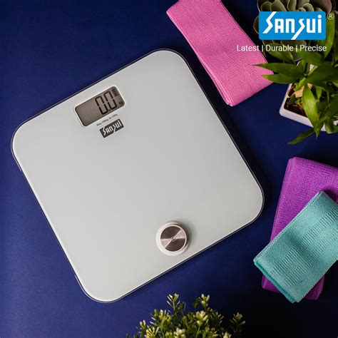 Sansui Electronics Battery-free Digital Bathroom Body Weighing Scale ...