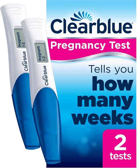 Clear Blue Digital Pregnancy Test Instructions at April Langdon blog