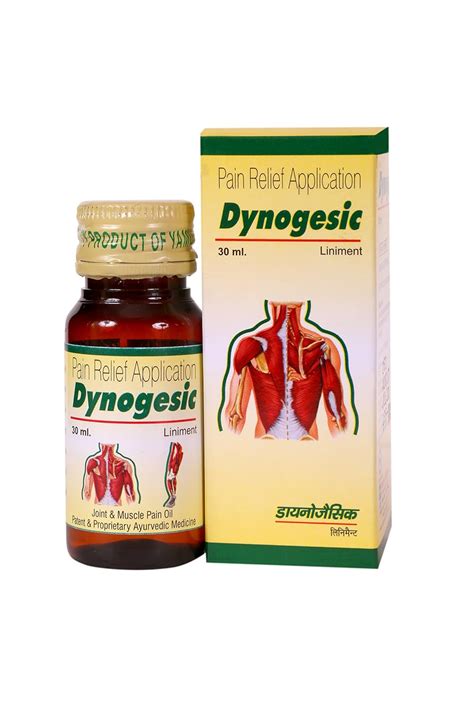 Yamuna Pharmacy Ayurvedic Pain Relief Oil, Dynogesic Liniment Muscular ...
