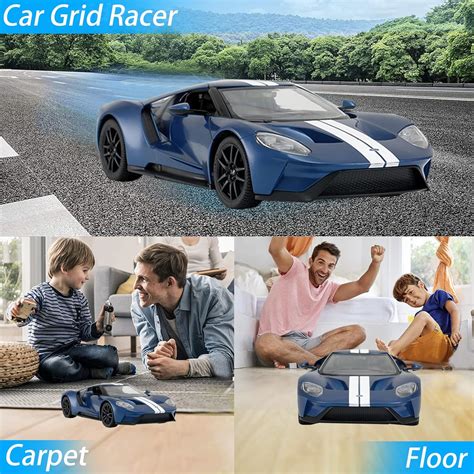 Buy RÄDER Licensed RC Series,R/C 1:14 Ford GT Remote Control Car ...