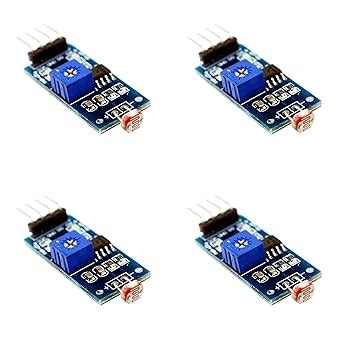 (4 pc) Pro3D LM393 Photosensitive LDR Sensor Module : Amazon.in ...