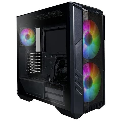 Amazon.in: Buy Cooler Master HAF 500 Computer Case - Black | High ...