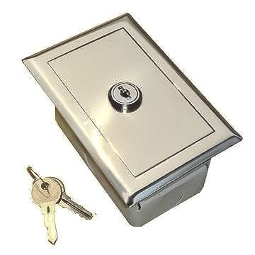 Buy E-NRS Single Phase Remote Safety Box Office Home 90mmx69mm Chrome ...