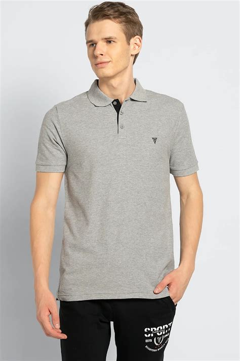 Van Heusen Grey Polo Tshirt for Men 60032 – Route2Fashion