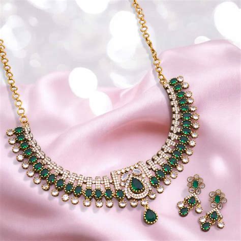 Emerald Florine Hasli Victorian Jewellery Set - New Arrival – Bling Bag