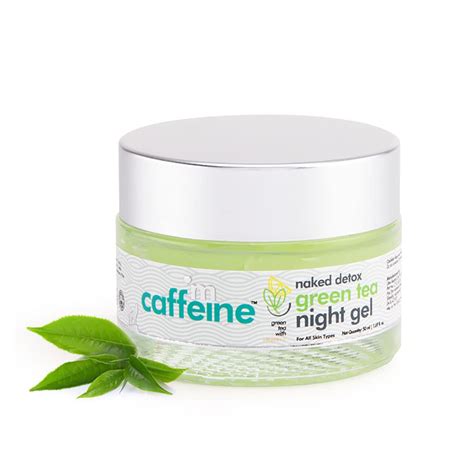 mCaffeine Night Cream Gel for Reducing Fine Lines & Wrinkles | For ...