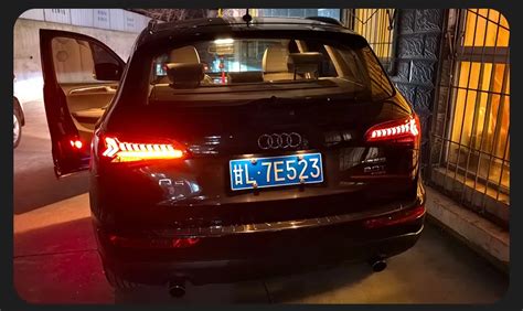 Car Lights for Audi Q5 Q5L LED Tail Light 2008-2018 Q5 Q5L Rear Fog ...