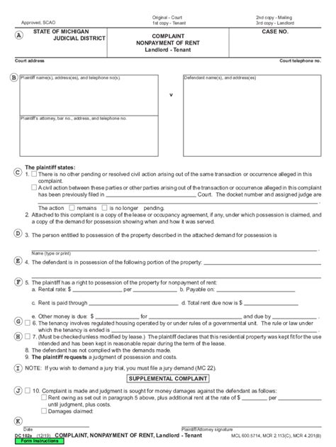 2019-2026 Form MI DC 102a Fill Online, Printable, Fillable, Blank ...