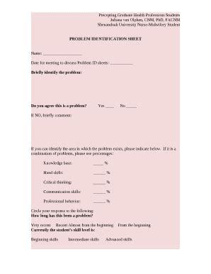 Image result for Problem Identification Check Sheet