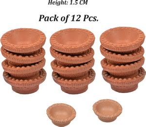 Om Phool Batti Natural Traditional Handmade Earthen Terracotta Clay ...