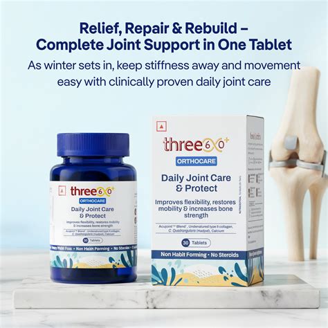 Daily Joint Care & Protect Tablets – Clinically Researched All-in-One ...