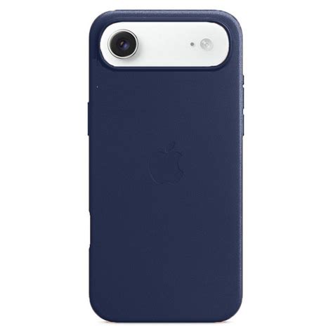 iPhone Air, iPhone 17 Air Leather Case with MagSafe - Navy – CASESILY