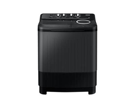 Buy Semi Automatic Washing Machine Black 8.5Kg WT85B4200GD | Samsung India