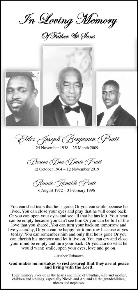 03302023 OBITUARIES by tribune242 - Issuu