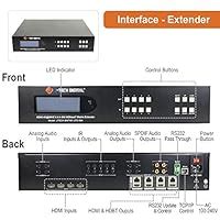 Buy J-Tech Digital ProAV HDBaseT HDMI 2.0 HDCP 2.2 4K 4X4 HDMI Matrix ...