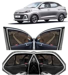 KINGSWAY® Aura Car Sun Shade Half Cut Magnetic Curtains for 2023 ...