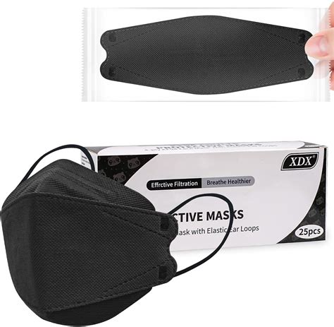 Buy XDX Kids Face Mask 4 Layer Individually Wrapped3-10 Years, 25 Pack ...