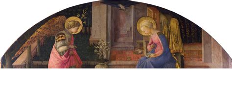 The Annunciation (1448 – 1450) by Filippo Lippi – Artchive