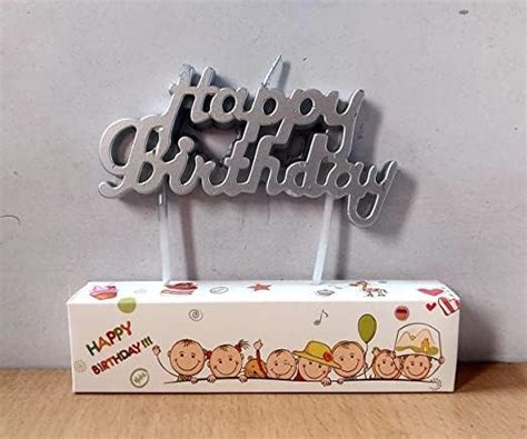 Partysanthe Wax Happy Birthday Candle / 1St Birthday Candle/Happy ...