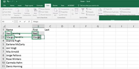 Excel Flash Fill Formula 的图像结果