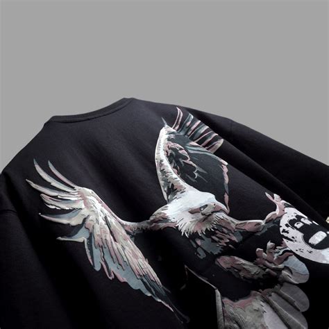 BLACK VICTORY T-SHIRT - Premium Oversized T-Shirt For Men – BLUORNG