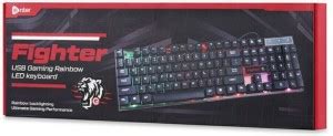 Enter GAMING USB KEYBOARD FIGHTER Wired USB Standard Gaming Keyboard ...