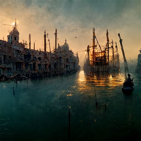 ArtStation - "The Creation of Venice" Reimagined by AI