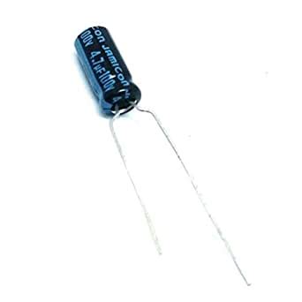 4.7uF 100V Electrolytic Capacitors by Indian Hobby Center (Pack of 25 ...