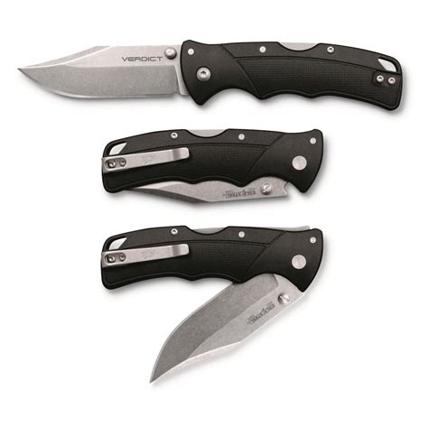 Cold Steel Verdict Clip Point Folding Knife | Sportsman's Guide
