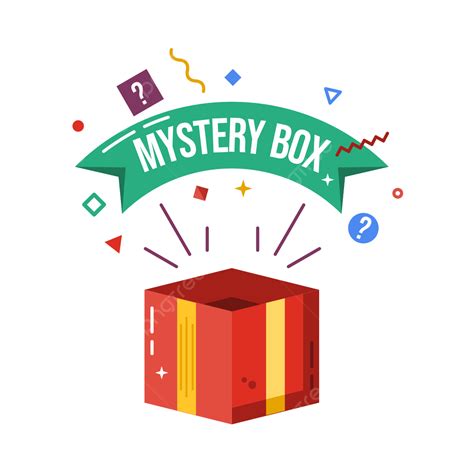 Mystery Box Vector Design Images, Mystery Box Illustration With Vector ...