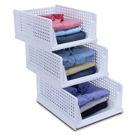 MRJ's Wardrobe organizer for clothes Foldable and stackable ...