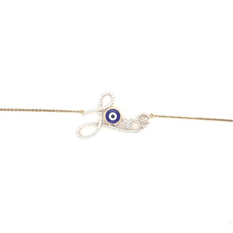 LoveLoom Evil Eye Chain Bracelet – Jet Gems Fine Jewellery