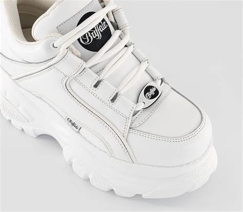 Buffalo Buffalo London Classic Low Shoes White - Women's Ankle Boots