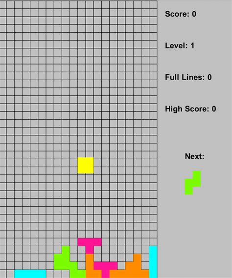 Image result for Tetris Java Tutorial
