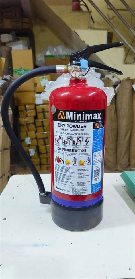Clean Agent Based Fire Extinguisher - Minimax MMO ABC 4 Kg IS:15683 ...