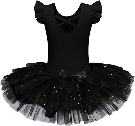 Buy BAOHULU Ballet Leotards for Girls Full Skirted Dance Tutu Dress ...