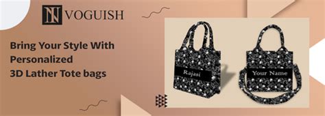 Personalized 3D Leather Tote Bags for Every Style - Invoguishindia