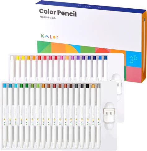 Amazon.com : Kaco KALOR 36 Premium Color Mechanical Pencil Set ...