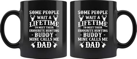 Buy Father And Son Hunting Lifetime Dad's Buddy Hunter ZSP - 11oz Black ...
