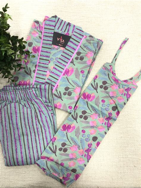 XL size Printed cotton co-ords – VIKA Boutique