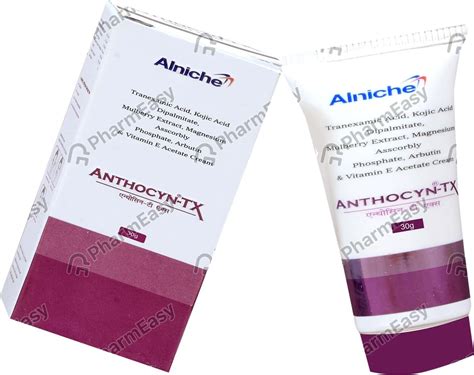 Buy Anthocyn Tx Tube Of 15gm Cream Online at Flat 15% OFF | PharmEasy