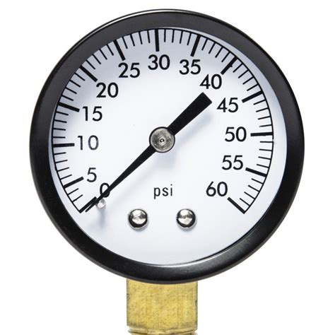 Pool Filter Pressure Gauge - Premium Spa / Pool / Aquarium Water ...