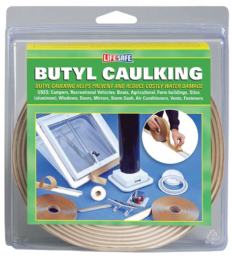 Incom RE20759 White Butyl 3/4" x 1/8" x 20' Caulking Tape : Amazon.in