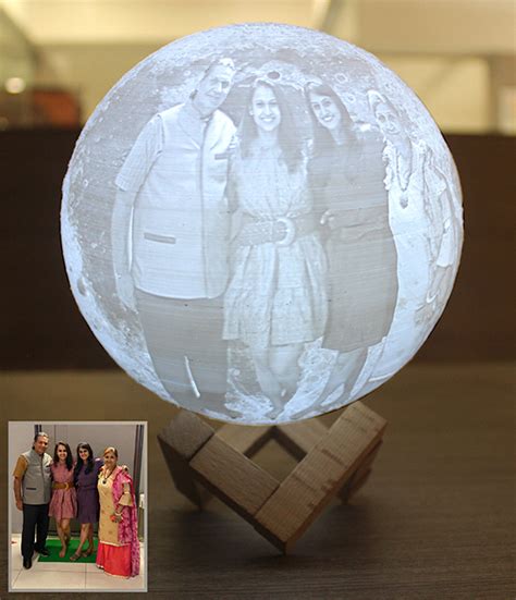 Custom 3D Moon Lamp | Personalized Table Lamp