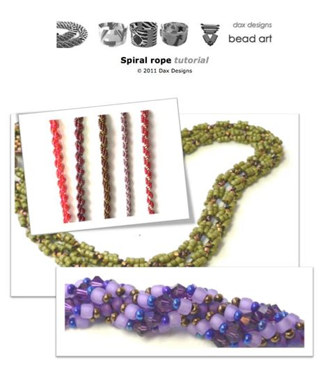 Beaded Rope Tutorial 的图像结果