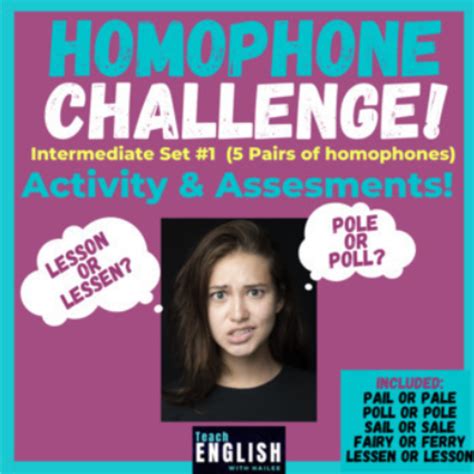 Image result for Homophone Tutorial