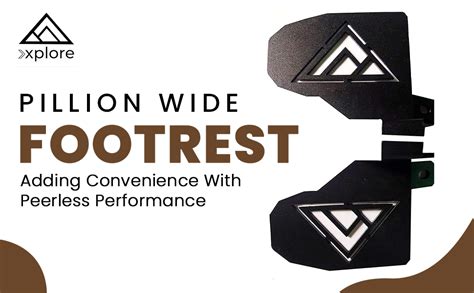 Explore Pillion Wide Footrest for Bajaj Dominar 400(Only for 2019 and ...