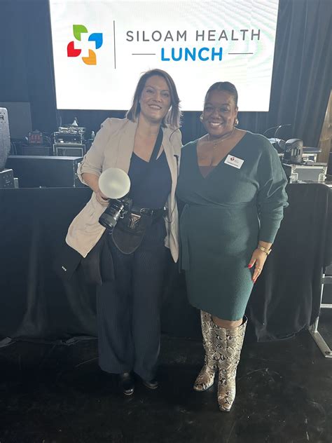 What a powerful afternoon at the Siloam Health Lunch - a beautiful ...