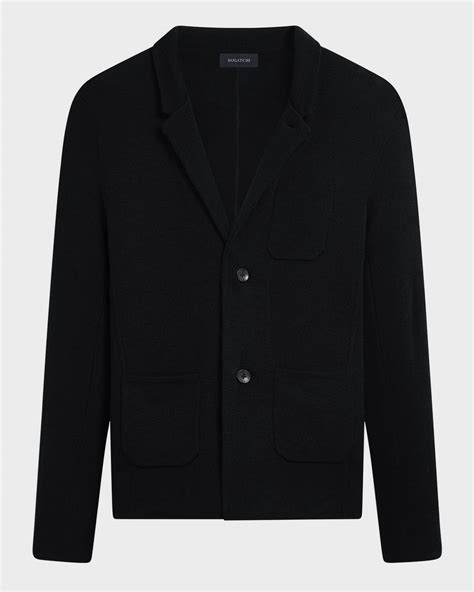 Bugatchi Men's Sweater Knit Blazer | Neiman Marcus